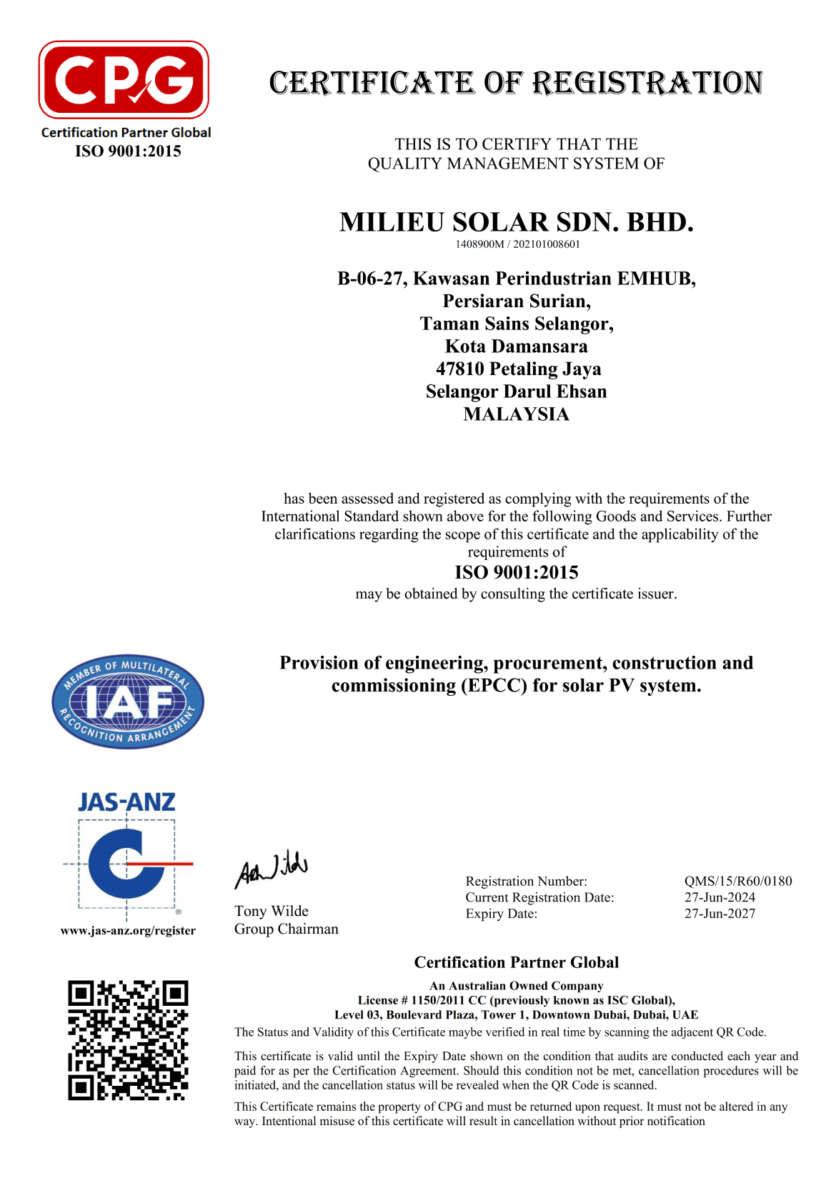 ISO 9001:2015