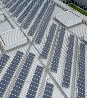 Top View Of Solar Panel Station On Roof Top Buildi 2022 12 15 21 24 48 Utc Top view of solar installation Malaysia